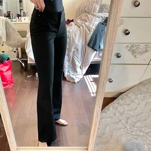 2 pairs of black Express work pants